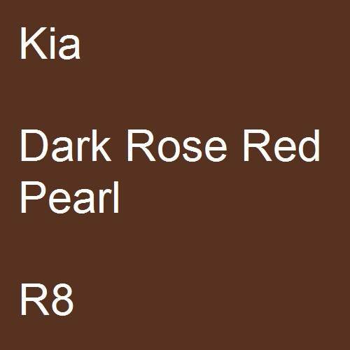 Kia, Dark Rose Red Pearl, R8.